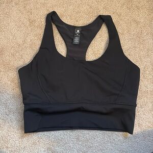 Black 90 degree sports bra